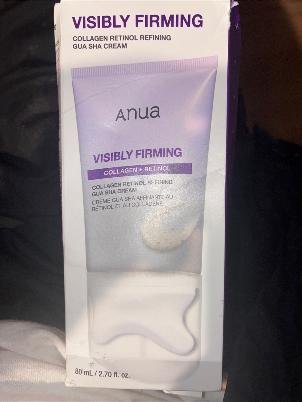 Visibly Firming Collagen Retinol Gua Sha Cream - Purple
